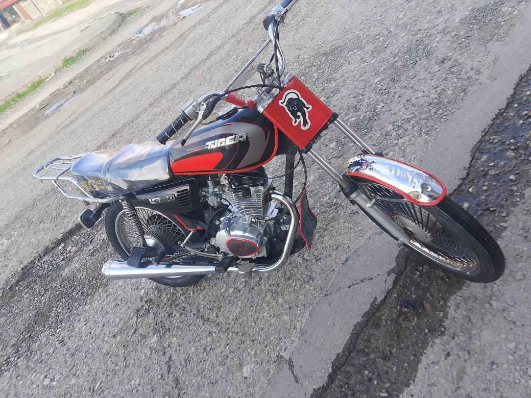 بە ناوی خوای گە ورە ماتور TEGIR 🐆🐆  مە کینە تاج
مە کینە 125  2023   گیرو مە کینە به شە رت  نرخ 320هه زار شوین قه لادزێ 
*********** بشدار, السليمانية
