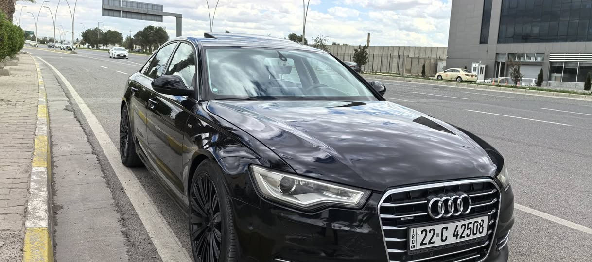 للاتصال*********** واتس اب وفايبر
Audi A6 2014  s.line quattro full option V6 clean title
