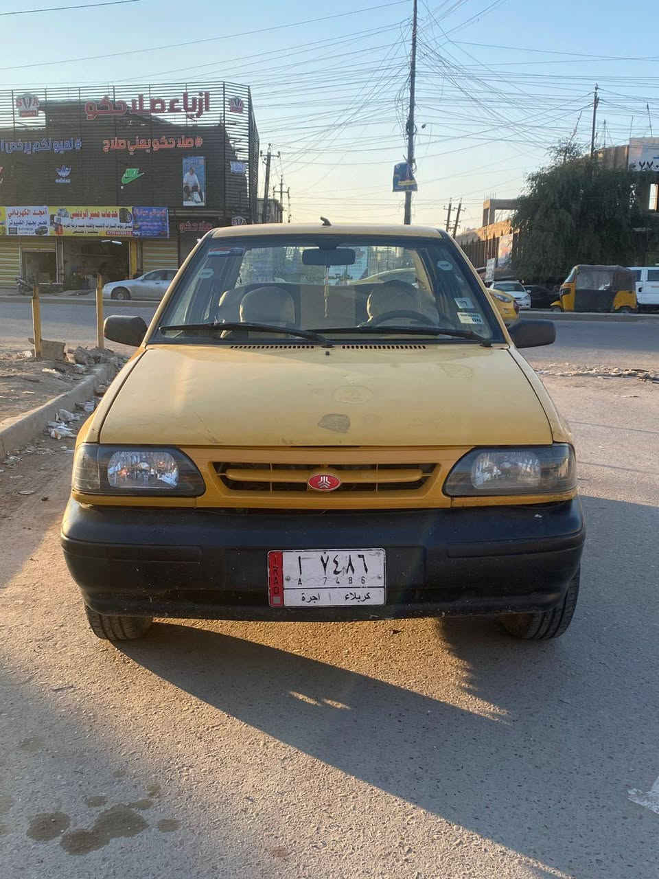 السلام عليكم 
سايبا 2015
مكاني العبيدي سعر 28 عليها غرامه 4 ينزلن من سعرها تصير 24
ترايك وين ميعجبك

السياره بيها ضربه بل جاملغ الخلفي ومسوينه نفسه 
سياره كير بل جيس 
مكينه بل جيس
كهربائيات كلها شغاله 
تدفئه تبريد بس غاز 
داخل جديد 
تكمه جام 
السياره سنويتها ضايعه 
وقدمت بلاغ وسويت فقدان بعد بس تروح للمرور تطلع ب اسمك كبل 
مكاتبه مروري اذا مو مروري منبيع 
سعرها 28 
عليها 4 اوراق غرامه بل شهر 50 تنطيهم 
يوكعن من سعرها 
يعني صافي 24 
سياره جاهزه مكاني بغداد العبيدي
للاستفسار ***********
***********
