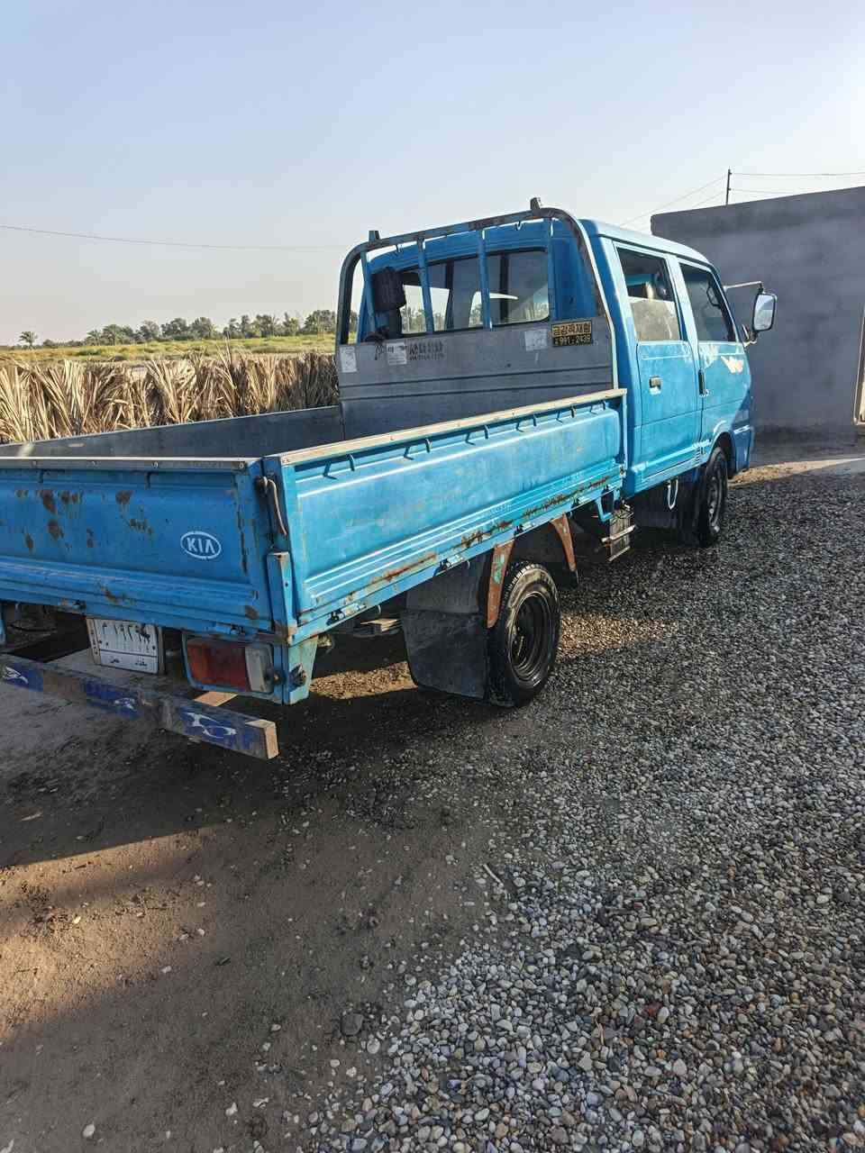 سلام عليكم كيا بنكوو 95  رقم بغداد تحويل مباشر مكينه وكير مكفولات تخم تاير  كهربائيات كله شغاله حداديه جديده السعر 50 وبيه مجال رقم ***********
