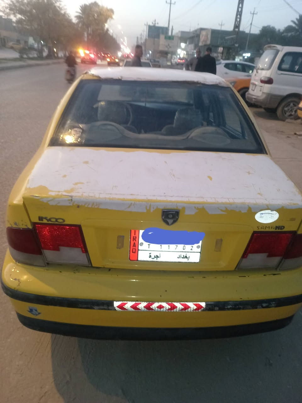 السلام عليكم البيع سمند موديل 2009 رقم بغداد  مالكه  بلهاشميات مسؤل مالك مكينه وكير زينات السياره كله شغاله وحله من الصوره السعر 17 رقم ***********
