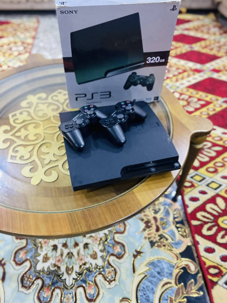 سلام عليكم بلي 3 كامل ملحقات وياه هارد 36لعبه السعر 120 وبيه مجال 
مكاني بابل شارع 80 
***********
