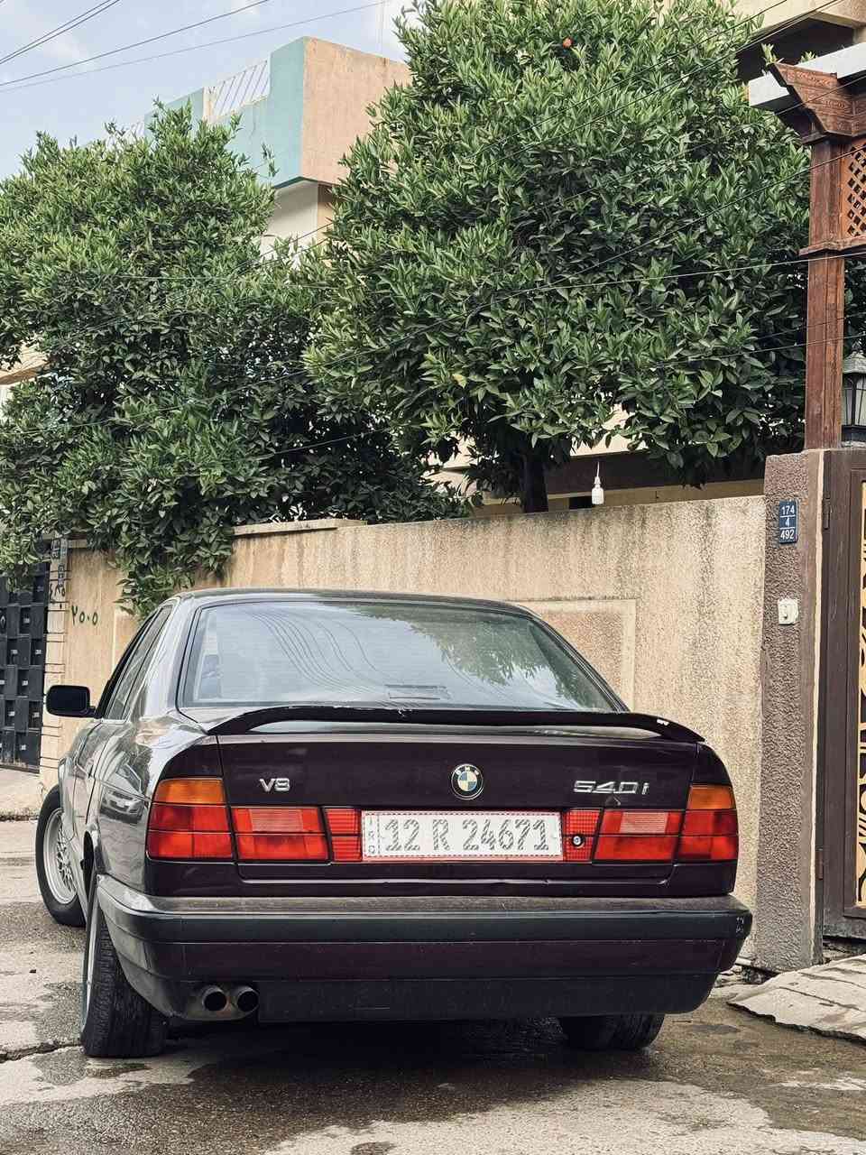 BMW 540i
موديل :93
قطع الصبغ 3اثر جراد بدون معجون 
فول مواصفات 
فتحة سقف 
تبريد ثلج 
رقم دولي نينوئ وباسمي شرط التحويل 
سنوية 2030 
تفاصيل اكثر والسؤال عن السعر: *********** وموجود واتساب
