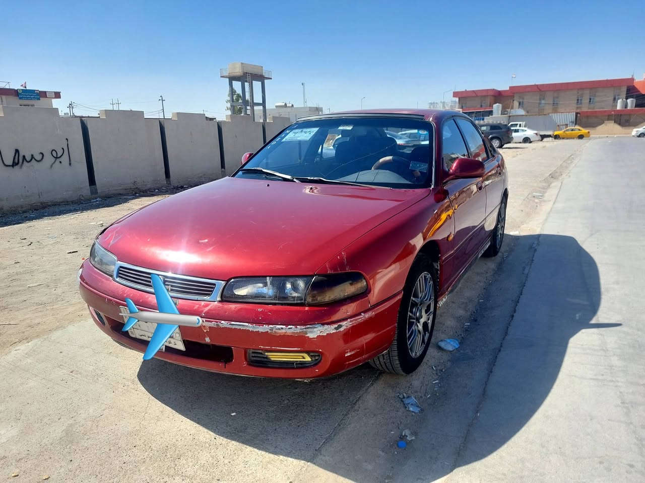 سلام عليكم
مازدا فاصولي للبيع 
موديل 92
تبريد
 شرط تحويل سنوية بسمي للحد 28
كارت بانزين 
سعر 37 بي مجال
اتصل ***********
