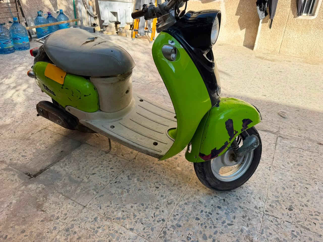 دراجه عبد الحليم للبيع نظيفه مكينه نشطه نص هندر تشتغل كهربائيات شغاله سعرها ٢٠٠ الف بيه مجال مكاني بغداد الحريه رقم *********** بي واتساب هم
