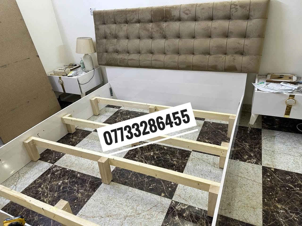 نجار فتح وشد وصيانة غرف النوم التركية
***********
داخل بغداد
يوجد كادر نقل سيارة وعمال تحميل
