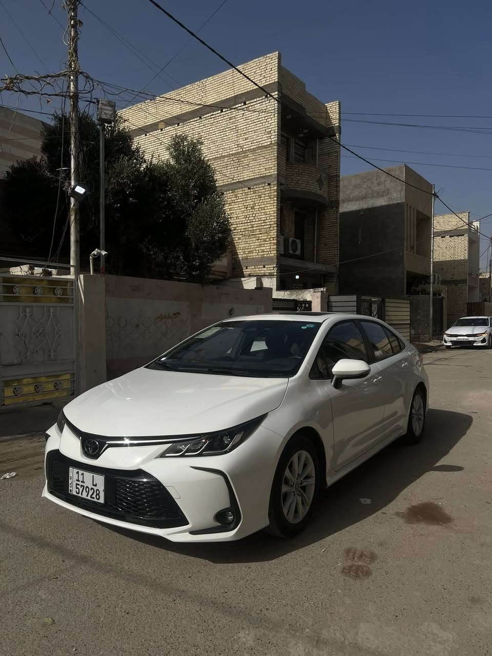 كورلا موديل 2025 ماشيه 5 الاف بحاله الزبرو دهن الشركة بعده مسويلها ppf 1500 دولار مصروف عليها السياره مكفوله كفاله عامه حته من رصعه والزلغ رايدها ب 159 وبيها مجال بسيط مكاني بغداد التراث الاعلام ***********
