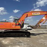 البيع حفاره هيتاشي زت مديل 2006 اصل شاصي وسنويه حجم 210 السي 8رولات رق...