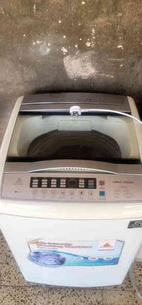 غساله الحافظ/ اوتماتيك حجم 10 كيلو بيها صوت بالتشغيل للبيع / السعر 75 ...