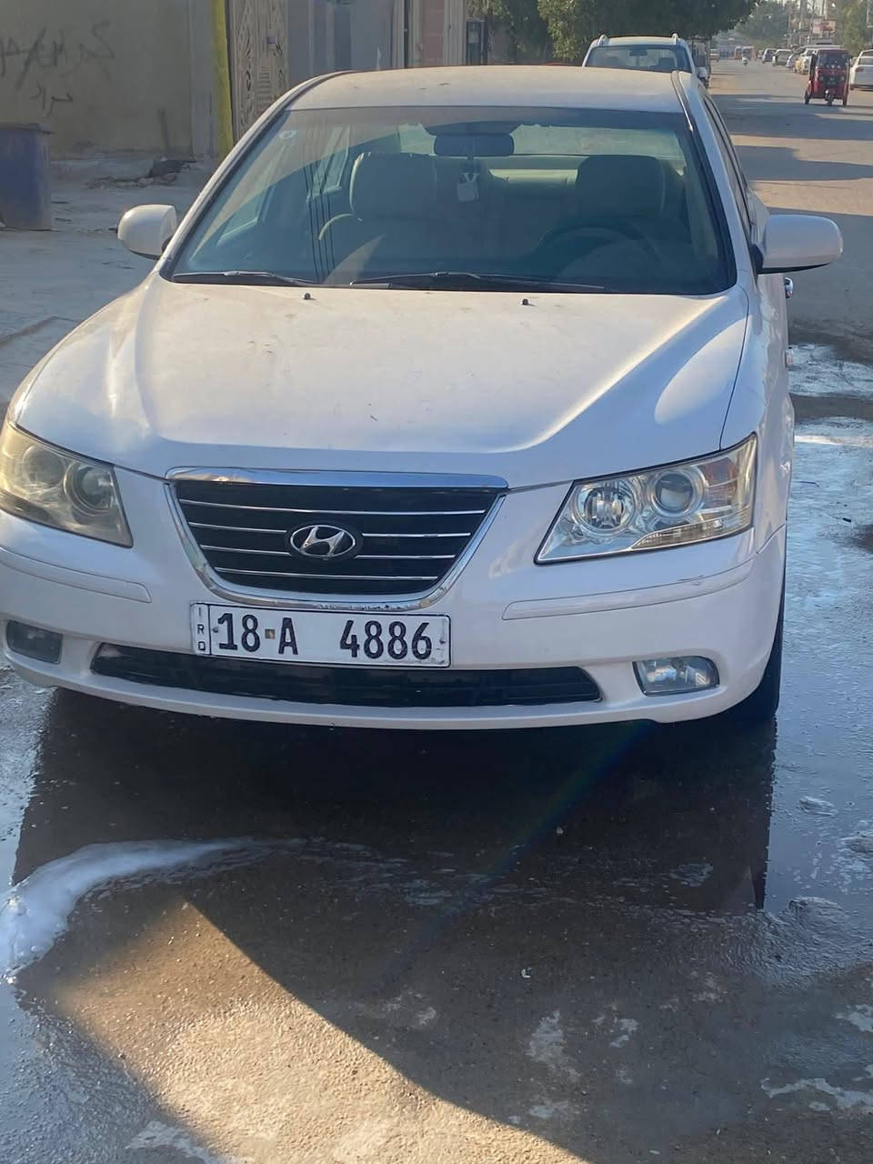 سلام عليكم سوناتا للبيع ٩ خليجي مكينه ٢٠٠٠ دوش كير مكينه مكفول رقم بابل جديد بسمي تحويل ثاني يوم هزه جديده سنويه لل ٣١  رقم مميز 
مكفوله من الحادث بيهه صبغ جاملغ ايمن ونص بنيد بس رش 
طخه مال دراجه  بيهه بارد قليل ينشاف بلعين
السعر 118
وترهم أقساط همه شرط يكون موضف 
مكاني مدينة الصدر واتساب ***********
   ملاحظة لاتسئلني شبيها كلشي كاتبلك
