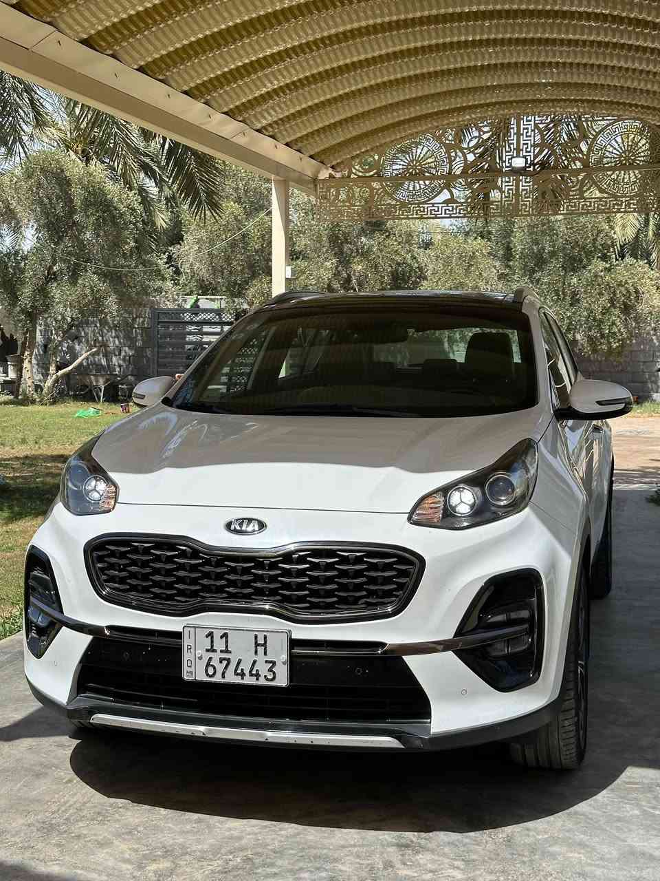 السلام عليكم
للبيع كيا سبورتاج موديل 2020 خليجي جي تي لاين مكفوله كفاله عامه عدا بارد كلش بسيط بالباب ماشيه 47 رقم بغداد باسمي 
السياره جديده ر كلشي بيها على وضع الشركه 
فوول مواصفات 1/1 
مواصفات : 
بانوراما
بصمه تشغيل + ابواب
تشغيل عن بعد
جنطه كهرباء 
اوتو هولد 
ثلاث انضمه قياده 
كشنات كهرباء 
كشنات جلد
كشنات تدفئه وتبريد
شفتات بالسترين
تبريد قطعتين
حساس أمامي + خلفي
رادار امامي
تحديد مسار
اريل نفكيشن
سماعات JBL بلاديه
لد امامي و خلفي
ترحيب عند الاقتراب
مري قلاب
وبعد هوايه مواصفات بيها
السعر :  21800 وبيها مجال
مكان السياره بغداد العامريه
للاستفسار :  ***********
