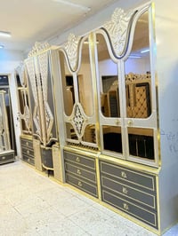 ✨معرض حيدر الوحيلي✨ غرفة نوم تركي مسستخدم نظافة 90%  11قطعـة   الشد وا...