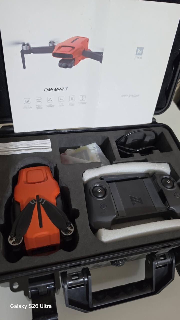 السلام عليكم
درون شاومي fimi mini3 مع حقيبه ضد الصدمات كلش قويه نقص بيها فقط بطاريه جاي تنباع ب٣٥٠ بكل مكان اني ابيعلك ب٢٥٠ مكاني الناصريه المركز توصيل ماعندي تواصل على الرقم ***********
