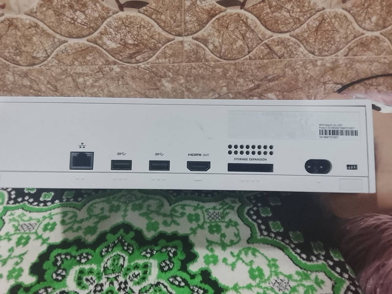 إكس بوكس سيريس اس
الجهاز شرط مامفتوح جويستك عدد اثنين اصليات مامفتوحات 
كامله ملحقاته ذاكرة 512 
مع اشتراك كيم باس 
السعر 360 وبي مجال شي قليل


**إذا كنت صاحب هذا الإعلان وتريد حذفه لأي سبب، رجاءا أرسل رسالة إلى الدعم الفني**