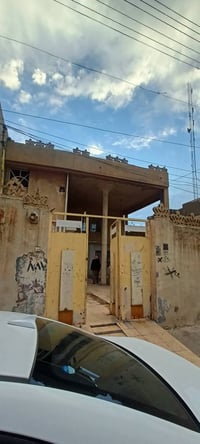 دار للايجار • حي البكر شارع المنظمة • طابقين