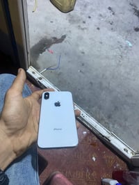 ايفون اكس نضيف كلش فيس ايدي شغال بطاريته بلادي ٨٢ مبدل شاشه اصليه فقط ...