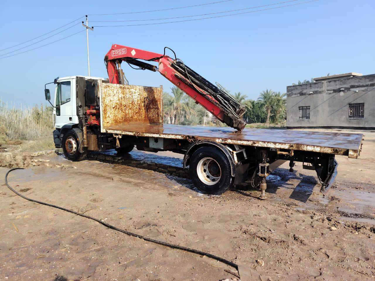 السلام عليكم
هياب للبيع 
افيكو موديل 2010كرين بلاد 
كرين FASSI خمس سلايتات هايدروليك 7طن 
كرين مكفول 
منفيس 
*********** للاستفسار
