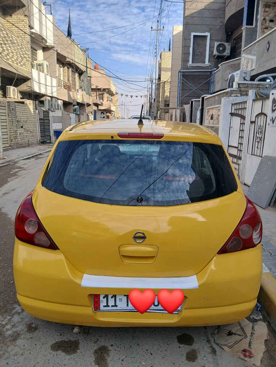 نيسان تيدا ياباني 2006 رقم بغداد باسمي كير مكينه 1600 تبريد شغال كهربائيات حساسات دشبول كله شغاله حاكيه شغاله  كشنات جلد ارظيه مغلفه جلد سنويه جديده هزه جديده جانت خصوصي وصابغيه تكسي صبغ جديد بدون ضربه السعر 60 بيه مجال بسيط اي استفسار ***********
