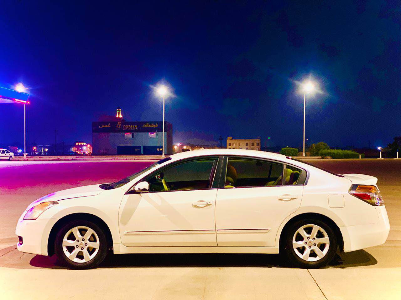 Nissan altima 2008 مواسةفات خليجي سپي سةدةفي شاشة و كاميرة بةسمة تعديل سرعة سوكان ڤوليوم سيستةمي سةماعة  bose مواسةفاتي تر       سةيارةكة يةك پارچةو   يةك بستي سبوغة لةگةل يةك قوپي بچوكي هةية لة دةركةي بي ناوگرتن بي ئيرباگ گير و مةچينةو تةبريد و تةقةو رةقةو بةناوكردن هةمووي بةشةرت بةناوي خومة سعري ٨٧ مةجال شوين هةولير *********** أربيل, العراق
