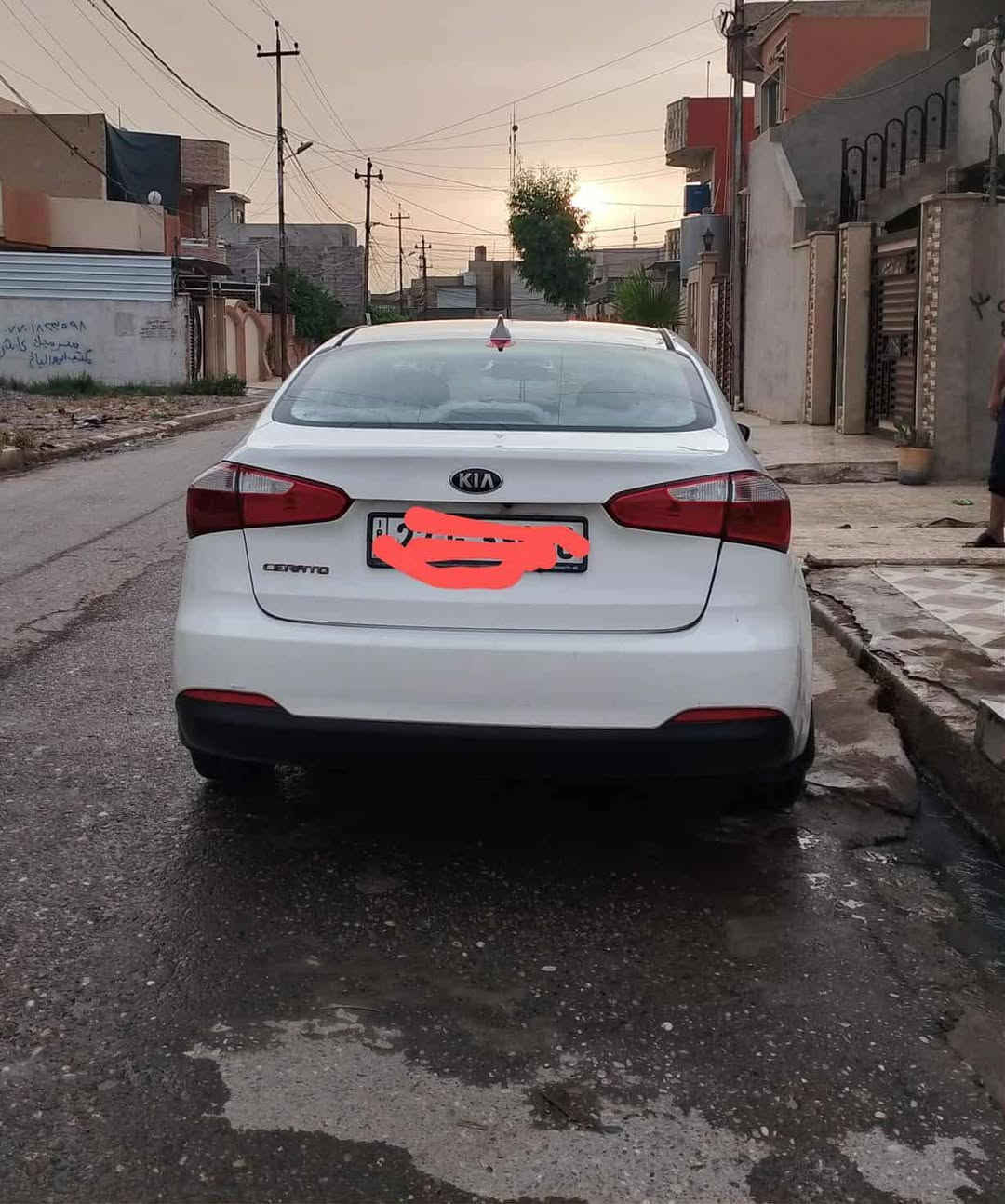 البيع كيا سيراتو مضلع  موديل 14  سنويه الغايه 28 رقم اربيل مسطرة شرط الوكاله والتحويل ملاحظة مكينه 16 دوش المرقوب  محرك مامفتوح صدر جديد طخم تاير جديد سياره  الاستفسار على رقم الموبايل ***********  المكان القيارة السعر 110 بيها مجال
