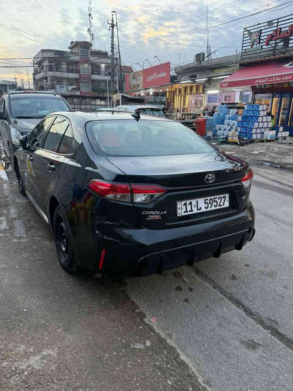 تيوتا كورلا 2023 وارد امريكي بانزين فقط ياباني اصل
حادث امريكا جاملغ وبنيد  راجعات بدون تبديل 
وحادث بلعراق. جاملغ بارد  
ايرباك برده وستيرن بدون دواخل
اللون اسود  مكينه 2000
شاشه كار بلي شاشه اعطال
 حساس هواء التايرات ويل 16 
مدوشمه داخلاحمر واسود جلد 
سايد بريك بصمه اوتو هولد 
لايت زنون لد كامره خلفيه
تحديد مسار توقف ذاتي 
حجر صالنصه  بلادي وباقي المواصفات المعروفه 
السياره اني المستورده وعلى ايدي كلهه بلاديه 
رقم بغداد باسمي
معلومه كلشي جديد مبدل صدر جديد تخم تايرات السياره نصبتها احلا من الصور 
***********
