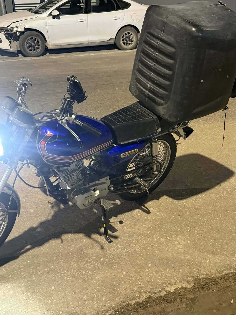 سلام عليكم دراجة اربعة كير نامة برو غطاس مديل ٢٢ مبدل ولفات بس يم حسين بطة لا تنقيص ولا تبخير دراجة نضيفة بيهة نواقص بصيطة مثل اشاير وعداد بس هاي نواقصهة دراجة جديدة رقم وسنوية نجف مداور ثاني يوم سعرة مليون وبيهة مجال بصيط حك الجية


**إذا كنت صاحب هذا الإعلان وتريد حذفه لأي سبب، رجاءا أرسل رسالة إلى الدعم الفني**