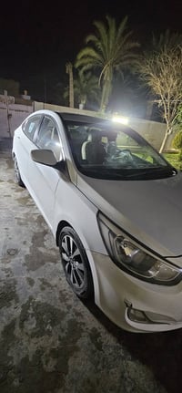 أكسنت خليجي موديل 2015 كفاله عامه السيارة فول عنوان السياره بغداد   07...