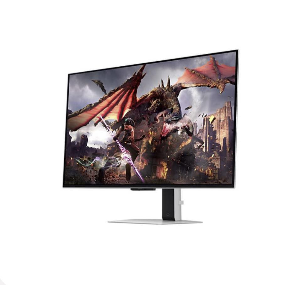 شاشة كيمنك اوديسي سمارت 4k
Samsung Odyssey OLED 4K G8
G8OSD
مع ورقه الضمان 3 سنوات 

حجم الشاشة: 32 إنج.
• تصميم الشاشة: مسطحة.
• الأبعاد الفعلية للعرض: 394.73 x 699.48 ملم
• نوع اللوحة: OLED.
• الدقة: (4K (3840 x 2160.
ب معدل التحديث: يصل إلى 240 هرتز.
• زمن الاستجابة: 0.03 مللي ثانية (GTG) .
• نسبة التباين: 1,000,000:1.
HDR10+ Gaming9 ،HDR: HDR10، +HDR10 دعم •
• دعم الألوان: حتى مليار لون مع تغطية 99% من سلسلة ألوان DCI-P3.

استخدام عشر ايام ، ضمان شركة سامسونج 3 سنوات 
 يضمن ال burn in 
مع اشتراكين Netflix / osn+

الجديده بالسوك سعرها 2,000,000

سعرها 1,750,000 
وبيها مجال 
المكان بغداد زيونه 
للتواصل : ***********
