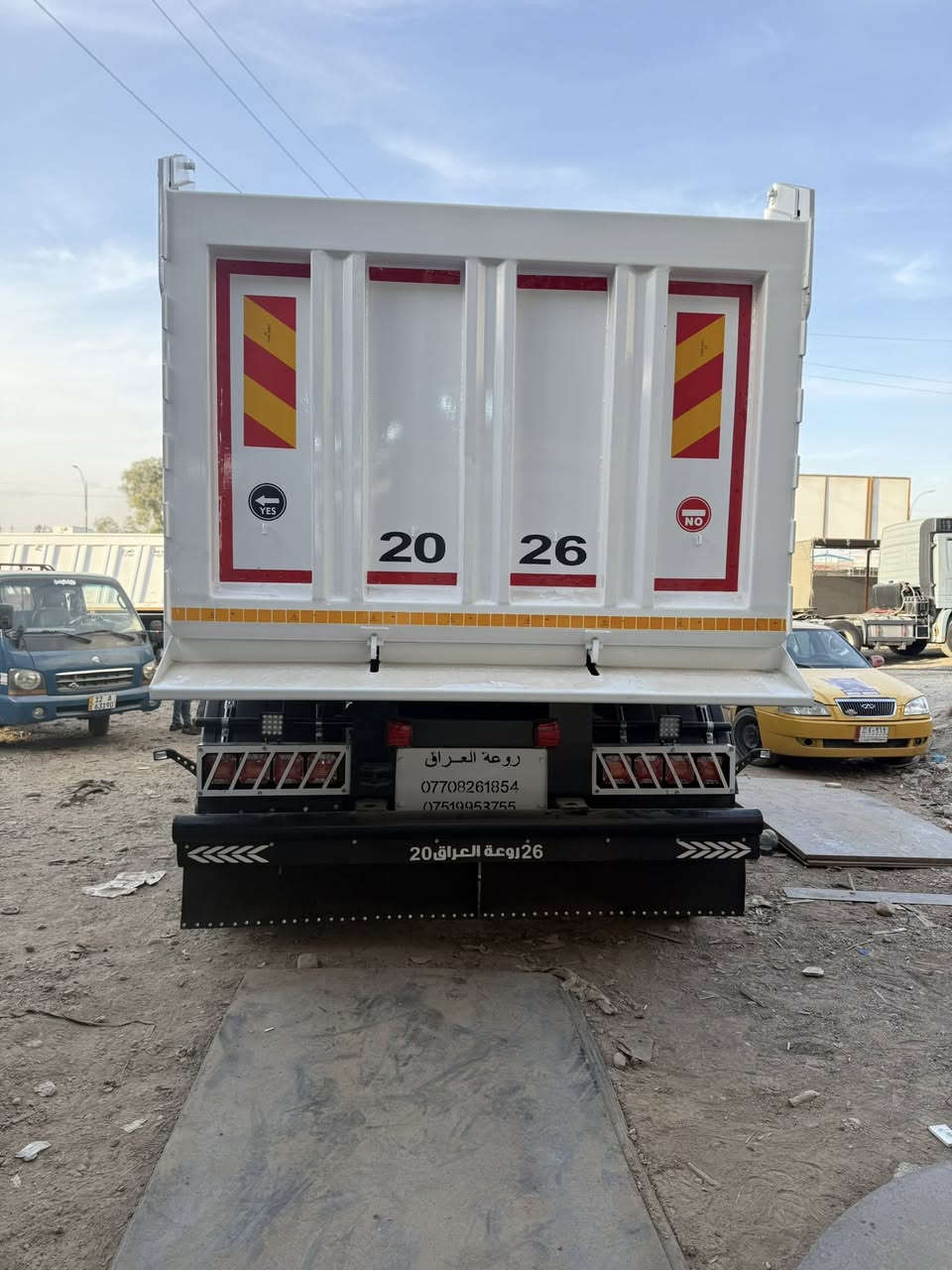 شركة روعة العراق عمّل كافه النسافات والبوديات موجود جاهز ارضيه 8ملم صفاح 6ملم نكير 16صيني شاصي 16كامله مكمله تستلم عل شغل بدون تاير السعر 190$بيها مجال تفاصيل اكثر اتصال عالرقم ***********
