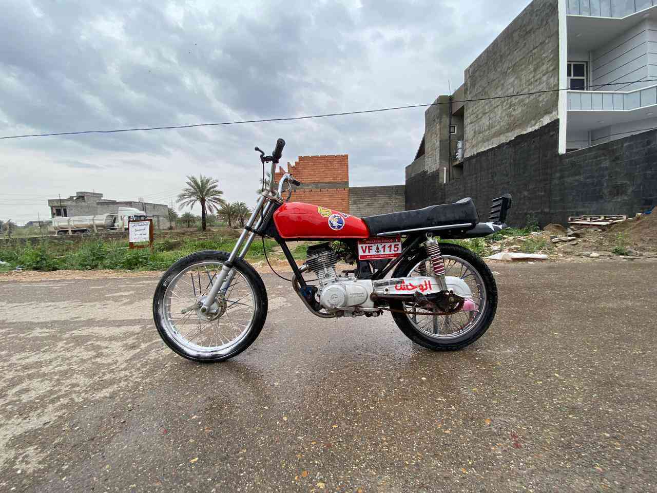 سلام عليكم
دراجه للبيع نامه
2018 
السعر 225
مكان ديالئ بعقوبه
رقم ***********
