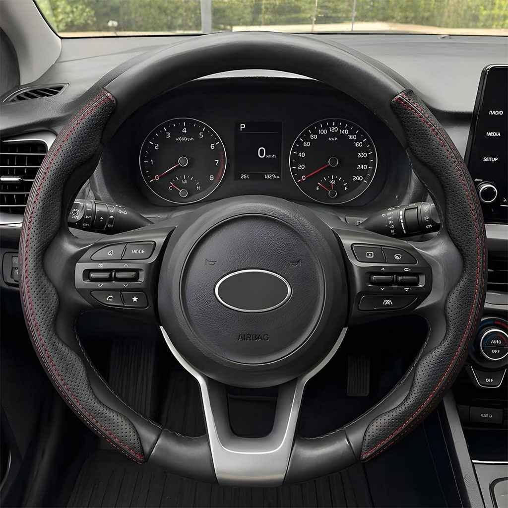 🚗 أغطية مقود رياضية جلد – تحكم أفضل ولمسة فخامة لسيارتك
حوّل مظهر مقود سيارتك في ثواني واحصل على راحة وثبات أثناء القيادة ✨
🏎️ تصميم رياضي أنيق
مزيج اللون الأسود مع الخياطة الحمراء يمنح داخل السيارة لمسة رياضية وفخمة تناسب جميع السيارات.
🖐️ جلد صديق للبيئة ومهوّى
مصنوعة من جلد صناعي مخرّم عالي الجودة:
✔️ يمنع تعرّق اليدين
✔️ يسمح بمرور الهواء
✔️ راحة مثالية في الصيف والشتاء
🔒 تحكم وثبات أفضل أثناء القيادة
تصميم مريح مانع للانزلاق يمنحك:
• قبضة قوية على المقود
• تحكم أدق في المنعطفات
• قيادة أكثر أماناً وثقة
🛡️ حماية المقود الأصلي
تحافظ على المقود من:
✔️ الخدوش
✔️ التآكل
✔️ بهتان اللون مع الاستعمال اليومي
⚡ تركيب سريع بدون أدوات
يتم تركيبها في ثواني فقط بدون خياطة أو أدوات، ويمكن نزعها بسهولة للتنظيف.
📏 المواصفات
• النوع: أغطية مقود (قطعتين)
• المقاس: مناسب لقطر 38 سم (معظم السيارات)
• المادة: جلد صناعي مخرّم Eco-Leather
• اللون: أسود بخياطة حمراء
🚘 إضافة بسيطة تعطي فرق كبير في الراحة والشكل داخل سيارتك.Protections de Volant Sportives en Simili Cuir 2Pcs - أغطية مقود السيارة الرياضية من الجلد برج البحري, الدار البيضاء


**إذا كنت صاحب هذا الإعلان وتريد حذفه لأي سبب، رجاءا أرسل رسالة إلى الدعم الفني**