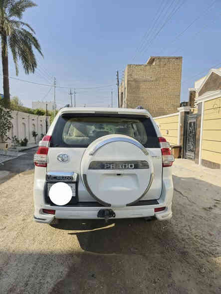 السلام عليكم
برادوا موديل 2015. T.XL
6 سلندر رقم بغداد باسمي
ماشية 138 
تخم تاير ياباني
تشغيل عند بعد 
بصمتين
بيها صبغ بالدعامية الخلفية والباقي مكفولة 
 وبيهة كل المواصفات المعروفة T.XL 
السعر 320 
تواصل على الرقم
***********
