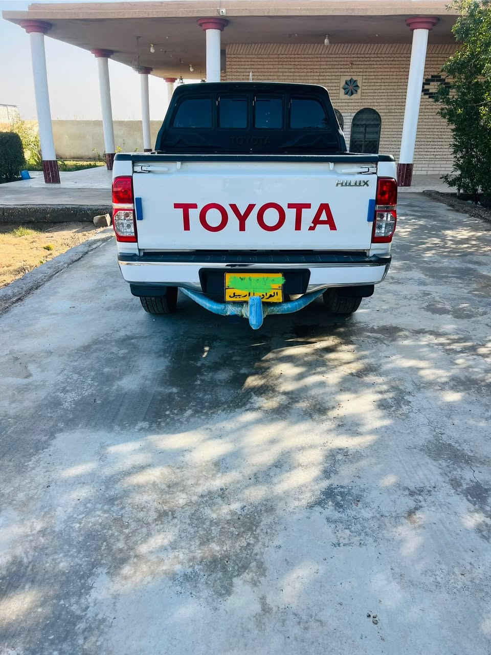 يا الله سلام عليكم 
للبيع بيكم هايلوكس 4x4سياره كفاله عامه كير محرك عشركه ماشيه 240
سياره تخم تاير جديد ويل كروم 
سدر جديد رقم اربيل تريد وكاله تريد تحويل سعر 190 وبيها مجال 
مكان واسط صويره شحيميه 
رجآن  رجآن المو شراي لا يتصل 
غير متواجد فيس 
***********
