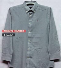 قميص TOMMY🇲🇹HILFIGER اورجينال نضافة100‎% ‎ قياس : L  ‏MADE IN BANGLADE...