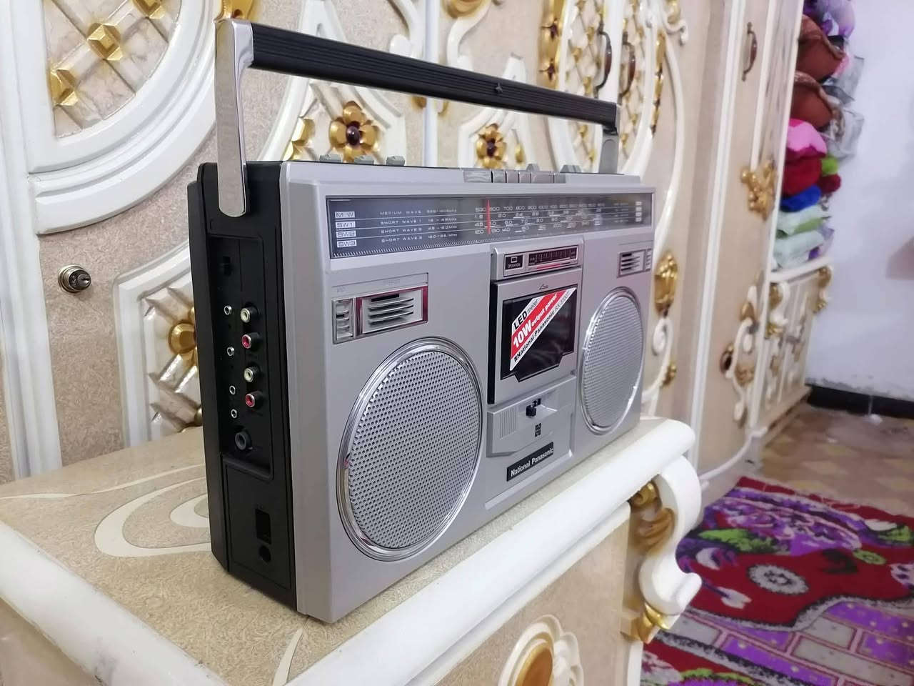 سلام عليكم للبيع راديو 📻 مسجل ناشونال بانيسونك مؤسسه جهاز جديد بدون FM للاستفسار المراسله عالخاص 
مكاني ناصريه المركز لايوجد توصيل وشكرا


**إذا كنت صاحب هذا الإعلان وتريد حذفه لأي سبب، رجاءا أرسل رسالة إلى الدعم الفني**
