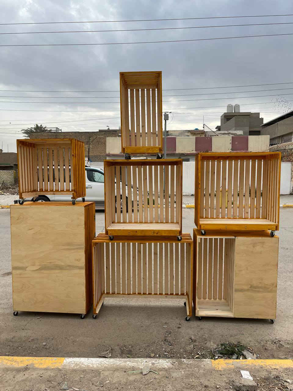 السلام عليكم زبائنة الطيبين
عالم الخشبيات والمنزليه 
نشتغل حسب الطلب القياس واللون 
إي شي بالكم دزو صورته وبخدمتكم 
توجد خدمة توصيل داخل الصويره والمحافظات


**إذا كنت صاحب هذا الإعلان وتريد حذفه لأي سبب، رجاءا أرسل رسالة إلى الدعم الفني**