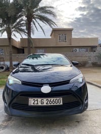 كورلا 2017وارد سياره رقم سليمانية هزه وبراد جديد سنويه لغايه 2029 تحوي...