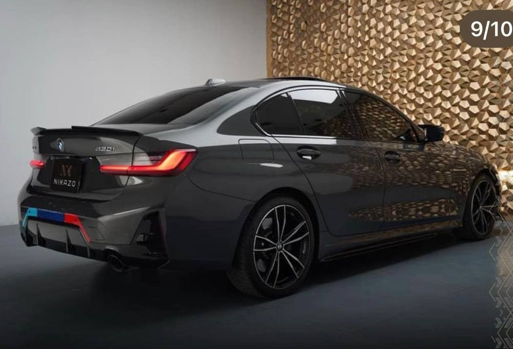 بي ام دبليو 330i للبيع موديل 2023.  

محرك 4 سلندر 2000 توين بور تيربو صاروخ 

وارد كندي ممشى السيارة 30.000 الف فقط

لون اسمنتي مميز  دواخل لون احمر رقم اربيل 

السيارة 1/1 فول مواصفات M Package اصل 

ويل 19 و تخم تايرات رن فلات جديدة بالكامل

السيارة بدون حادث كلين تايتل شرط الفحص 

بالسونار ومغلفه ppf بالكامل السيارة نضيفة 

كلشي مابيها صفر مسج  نضيفة من كل نواحي 

نقطة مصرف ماتحتاج تحويل مباشر

المواصفات :

رادار امامي 

تحذير رادار من الاصطدام الأمامي + فرملة تلقائية إذا قربت نصدم
 
تحديد المسار وتحذير بالنقاط العمياء بالمرايات

رادار تحذير وكشف المشاة اذا قربت تصدم

 حساسة 360 درجة امامي وخلفي كامرة خلفيه

فتحة سقف ونظام دخول ذكي وترحيب وبصمة
     
شاشة تدعم نظام  Apple CarPlay /Android

كشنات كهربائية و نضام تدفئة وخزن ميموري

تدفئة ستيرن و شاشة وعداد الكترواني بالكامل

قطعتين تبريد امامية وخلفية منفصلة

نظام اوتو هولد وهاند بريك كهربائي وشفتات

صندوق كهرباء وبالرجل هم ينفتح ومري شفط

انارة داخلية متغيرة LED ل 12 الالون مختلفة

منافذ شحن USP امامي وخلفي 

نضام البريك الرياضي الحجم الكبير لون الازرق

شباك امامي كهربائي ينفتح وينسد حسب الحاجة

وباقي مواصفات هواي معروفة بال BMW

للتواصل : ***********
