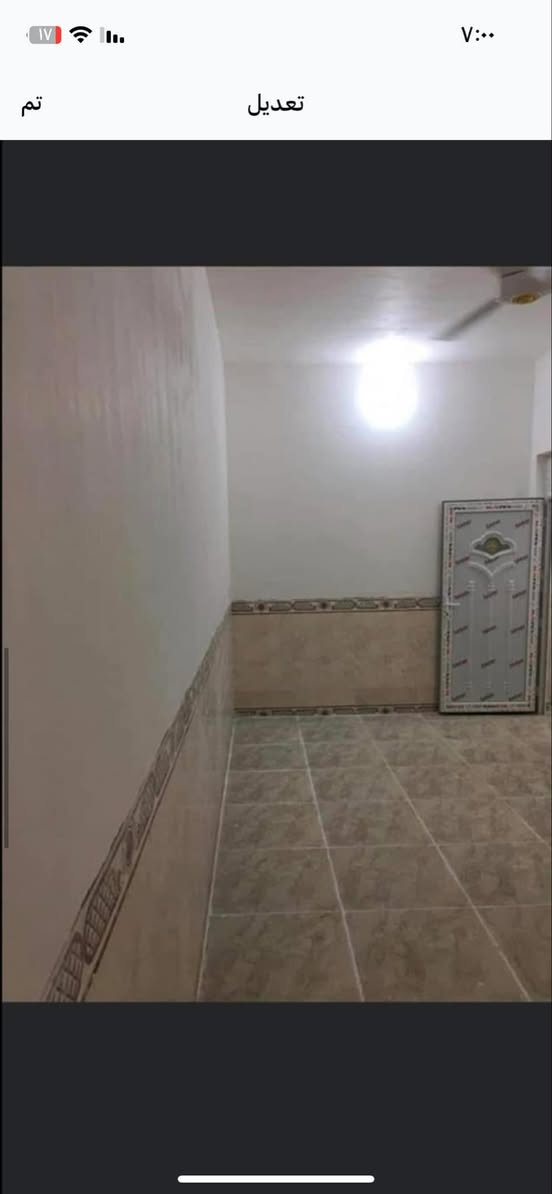 اعلان
شقة للايجارطابق ثاني جديدة صفر (الشقة صغيرة لعائلة نفرين فقط)
تحتوي على غرفة نوم وصالة ومطبخ وحمام وسبلت جديد
السعر الايجار الشهري (150)الف 
العنوان - شارع الزهور بالفرع المقابيل افران الكرخ 
للمعلومات اتصل ***********
