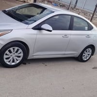 اكسنت موديل 2019  وارد امريكي محرك 16  صبغ جملغ يمين  صبغ قبق الصندوك ...