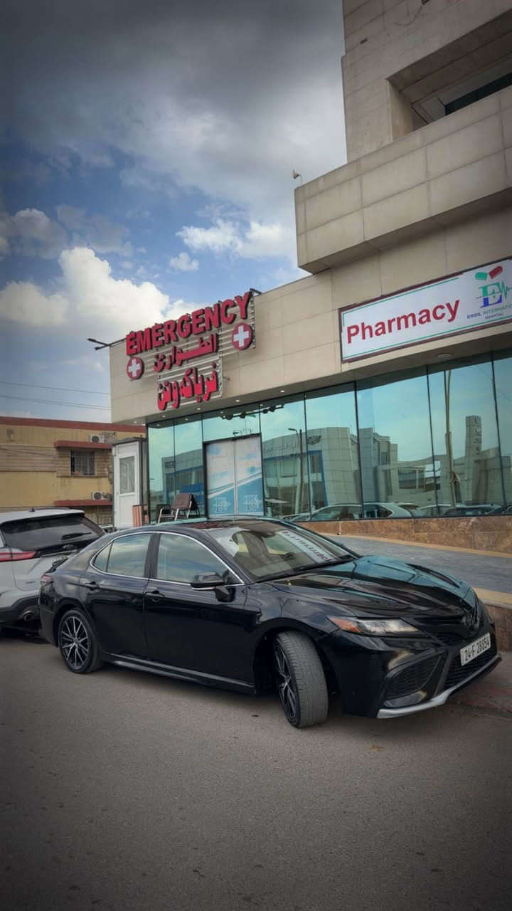Camry 2023 SE ***********
سه ياره سبغ عام ايرباك به س شان ته قيه گير و مه كينه به شه رت ته بريد و رادارو به ردى گزوز به شه رت رقم شانصىم داناوه.مشته رى ني سه رم مه يشينه أربيل, العراق
