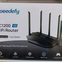 راوتر  speedefy 1200_ k5 السعر 32,000  للاستفسار📞 تواصل معنا 078675257...