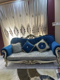 تخم قنفات تركي قنفه كبيره و٤ كرسي مع طبله كبيره و٢ طبلات صغار  اريده ب...