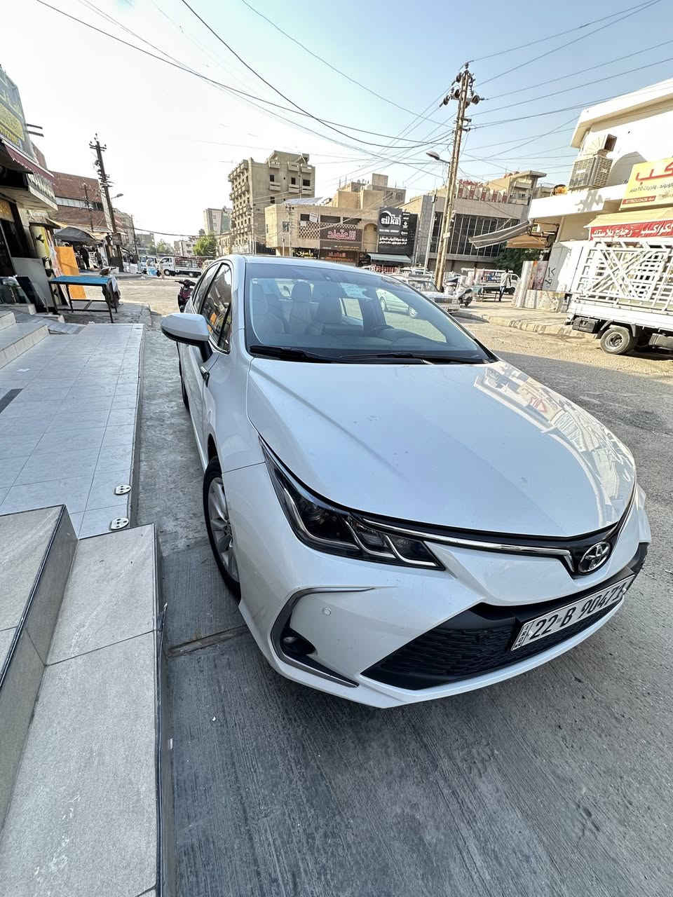 للبيع بانزين فقط كورلا موديل 2024 رقم اربيل باسمي ماشيه 68 الف موجود السونار ويا الصور مكاني بغداد***********
