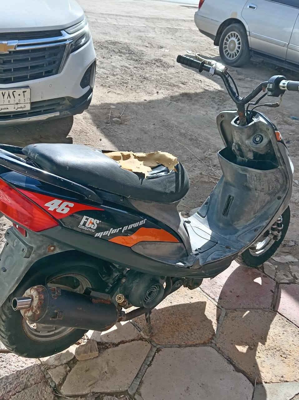 سلام عليكم ماكس قجمه لبيع جاهزه دراجه بوشه 55 توه مجفته كله جديد مكان مدينه بني منصور استفسار ***********7
