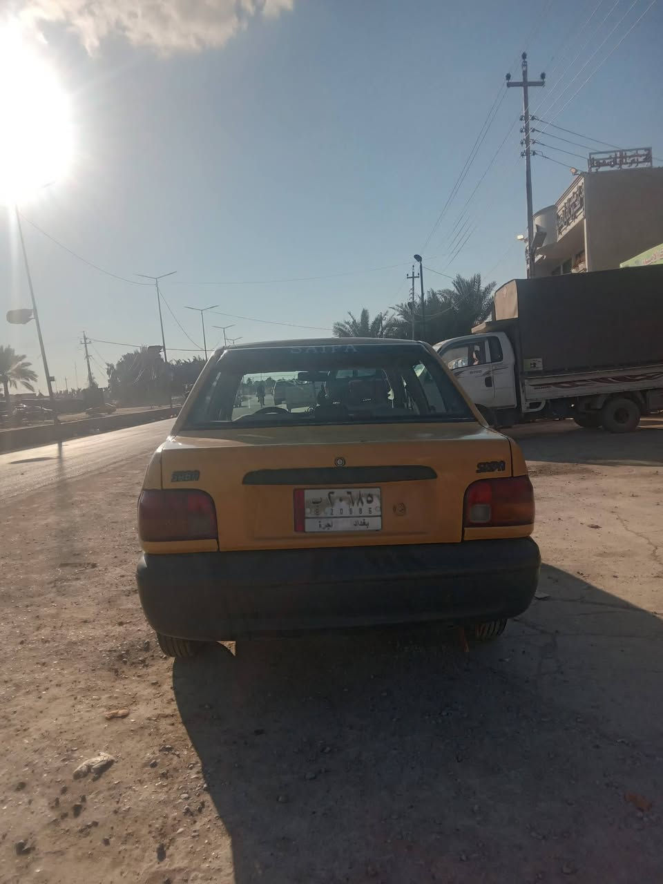 السلام عليكم
سايبا للبيع موديل2011 
رقم بغداد
هيئه وغرامات امصفره 
 سنويه تنتهي 2027 صدر جديد كير جديد
 مشط استيرن جديد تبريد شغال عوزه غاز (فقط) 
المكينه بيها تبخير 
زوج تايرات
السعر 22 وبيهه مجال 
للاستفسار الاتصال ع الرقم  ***********
