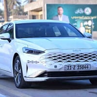 سيارة كي 8 موديل 2023 وارد امريكي حادث جاملغ امامي بدون دواخل محرك 160...