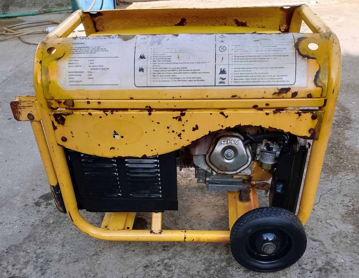 السلام عليكم مولد استرا بنزين كوري باب اول سلف وحبل شغال 5 كيفي 23 امبير مولد نظيفه ما دخله تصليح اقتصاديه بالصرف لتر واحد بالساعه بنزين كهرباء مستقره تفحص وتقتنع يلا تاخذ سعره 350 مكاني بغداد قرب مجمع بسمايه ☎️ الهاتف*********** بي واتساب شراي يتصل يوجد خدمه توصيل داخل بغداد فقط
