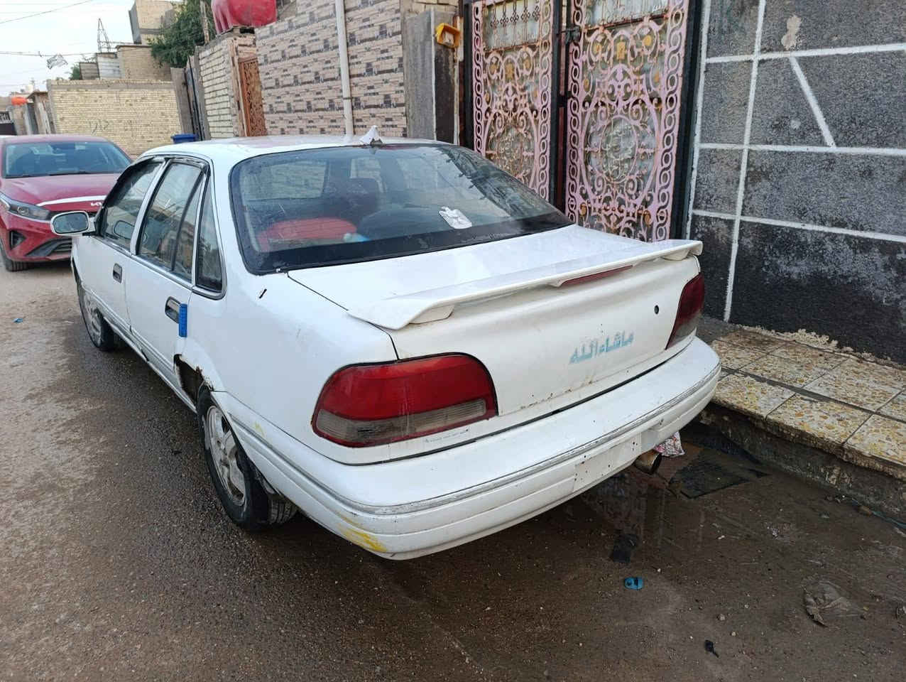 للبيع برنس فراشه موديل 96 لون ابيض رقم انكليزي بسمي مكينه وكير اتوماتيك مكفولات رقم بابل سعرها 28 ورقه بيها مجال حق الجيه العنوان بغداد حي اور *********** مارد على التعليقات الشراي يتصل اني خادم للطيبين
