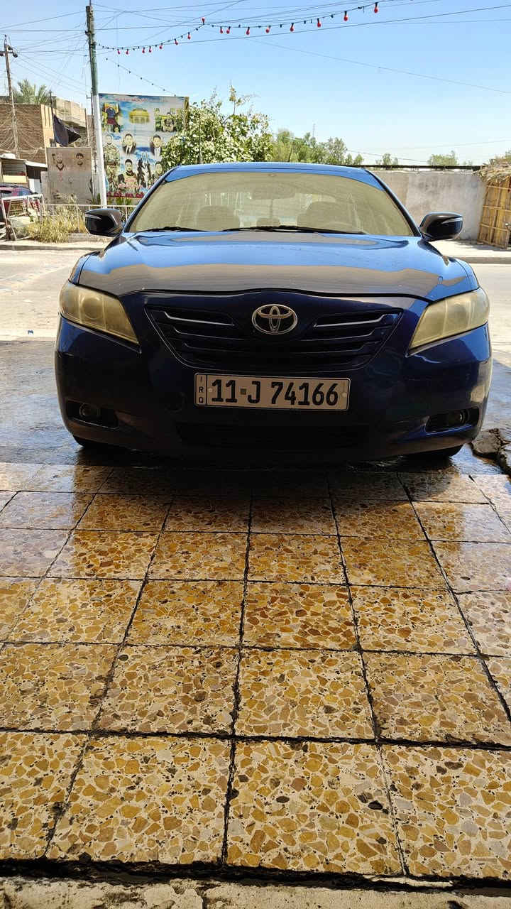 كامري للبيع 2009 وارد امريكي
السياره خير من الله جاهزه من 
كير ومحرك 2400 2AZ كهربائيات صدر 
خير من الله تبريد شغال
مري شفط اشاره بل مري
شاشا كامره حساس خلفي
حادث من امريكه قبق جنطه 
والباقي مكفول السيار ليبل
واحد رقم بغداد بسمي
مصبوغه عام بسبب الجراد 
تخم تاير جديد لايت زنون
السعر 88 ورقه وبيه مجال 
للستفسار ***********
ابو ادم
